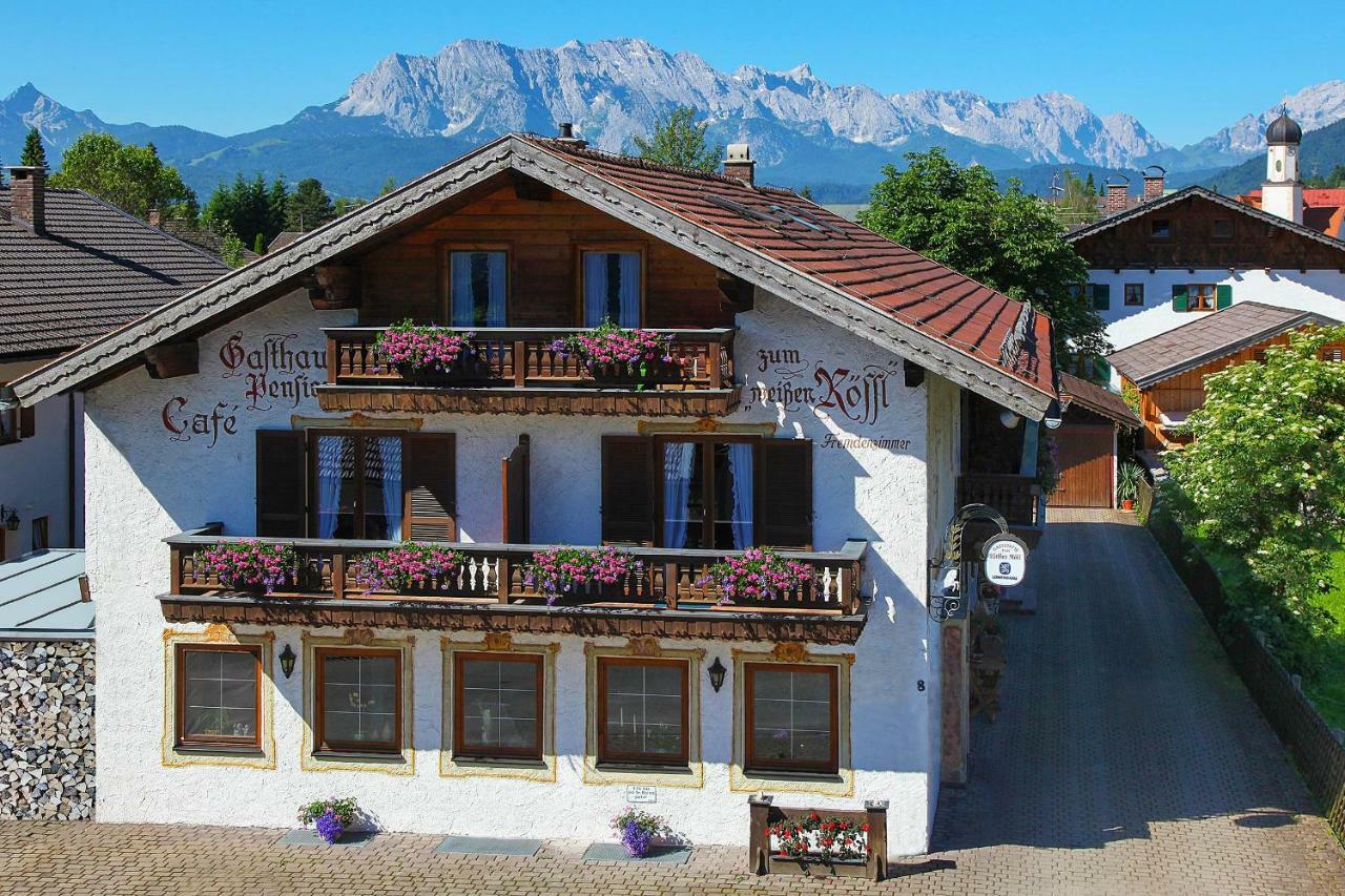 Fruehstueckspension Gaestehaus Zum Weissen Roessl Валльгау Екстер'єр фото